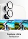 Glassology Camera Lens Protector Compatible with iPhone 17 Silver Scratch Resistant, HD Clear, Easy Installation