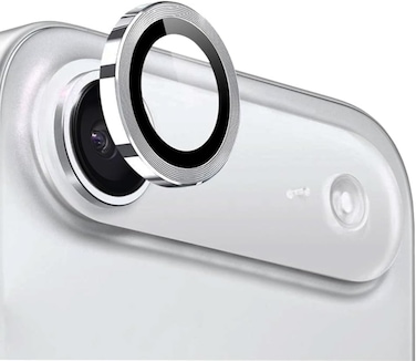 Glassology Camera Lens Protector Compatible with iPhone 17 Air Silver Scratch Resistant, HD Clear, Easy Installation
