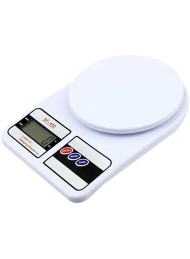 Dubai Gallery Electronic Digital Kitchen Scale White/Black/Red