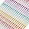 900Pieces Rhinestone Sticker Self-Adhesive Crystal Craft Stickers Gems Size Mixed Monochromatic Exquisite Glitter Round Bling Diamond for Decoration DIY Handcraft Sketching