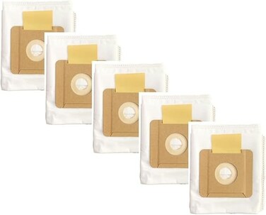 Purfex 5 Pcs Paper Filter Bags Compatible for Karcher VC2-Vacuum Cleaner Non-woven Dust Bags -Vacuum Cleaner Replacement Accessories 2.863-236.0