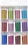 Arts and Crafts Glitter Shaker Jars, Glitter Powder for Slime, Scrap-Booking, Body, Face, Party Invitations, Christmas Crafts, Festival Decoration - Assorted Colors multicolored JC18X04