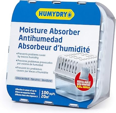 Humydry Moisture Absorber Compact 8.8oz Device Unscented