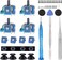 4pcs Analog 3D Joysticks Replacement for PS5 Controller, Joysticks Part with Repair Screwdriver Kit for Playstation 5 DualSense Controller