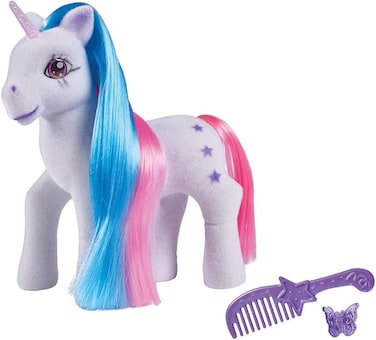 Sweet Pony Unicorn With Colourful Hair, 104342482