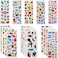3D Stickers for Kids Puffy Stickers 520+ Children Stickers 22 Variety Sheets for Rewarding Gifts Scrapbooking Including Animals, Fish, Dinosaurs, Numbers, Fruits, Trucks, Butterfly and More
