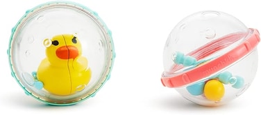 n Float &amp; Play Bubbles, bath toy, bath activity fun, colorful toy to keep kids engaged, infant/baby/toddler/kids, 4 months and above, pack of 2.