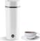 Portable Electric Kettle for Travel, Travel Kettle Electric Small Stainless Steel, Portable Fast Water Boiler Automatic Shut-Off 350ML Mini Cup