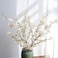 YIBELAAT YUYAO Artificial Cherry Blossom Flowers, 4pcs Peach Branches Silk Tall Fake Flower Arrangements for Home Wedding Decoration,41inch