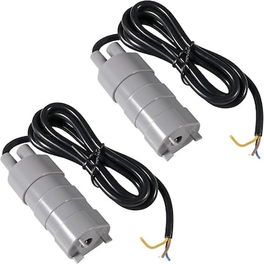 2pcs DC 12V Submersible Water Pump 840L/H High Flow Pumps Micro Motor Water Pump for Aquarium Fish Tank Fountain