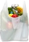 Plastic Disposable Grocery Bags, Heavy Duty 50cm X 60cm 1Kg Reusable Shopping Bags, Tear Resistant &amp; Eco Friendly, Convenient Carry Handles, 100% Recyclable