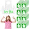100 Pcs Clear Disposable Waterproof Aprons, Disposable Aprons Waterproof Oil-Proof, Kids Artist Apron Applied in Kitchen, Classroom, Community Event, Party, Crafts and Art Painting
