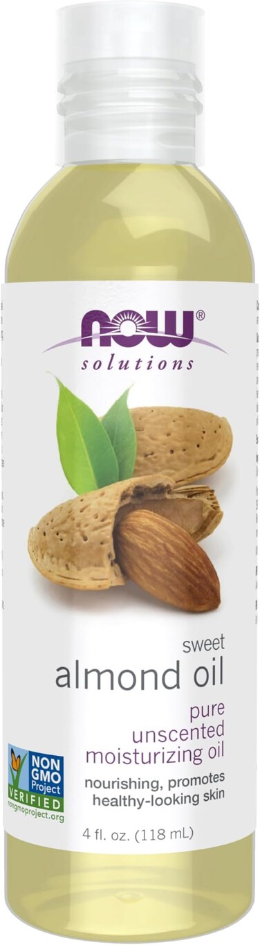 Now Solutions   Almond Oil   Moisturizing oil   Skin softener   Sweet Almond   118 ml