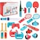 18 in 1 Switch Sport Games Accessories Bundle for Nintendo Switch Games, Family Bundle Accessory Kit with Tennis Racket Controller Grips Racing Wheel Bandage Golf Club Wheels Drum Stick Fishing Rod
