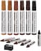 Furniture Repair Kit Wood Markers - Set of 13 - Markers and Wax Sticks with Sharpener Kit, for Stains, Scratches, Wood Floors, Tables, Desks, Carpenters, Bedposts, Touch Ups, and Cover Ups