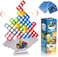 Balance Tower Stacking Toys,Board Games for Kids &amp; Adults,Balance Game Building Blocks,Perfect for Family Games, Parties, Travel