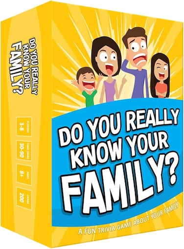 DO YOU REALLY KNOW YOUR FAMILY? A Fun Family Game Filled with Conversation Starters and Challenges - Great for Kids, Teens and Adults