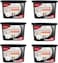 Dailychic Moisture Absorber Boxes Set, Fragrance Free Dehumidifier for Closet, Kitchen, Study and Bathroom, 10 Oz Each Humidity Absorber (Charcoal, 6 PACK)