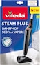 Steam Plus Mop Refill Pads, Microfibre, Easy Attach, Durable, White (2 Per Pack)