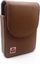 Mini Plus v2 v3 v4 Real Genuine Leather Case - Uno Bridge Poker Playing Card Single Deck Holder (for Miyoo Mini Brown Brown)