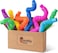 Nutty Toys Pop Tubes - Sensory Toys - Toddler Toys  8 Pack Large  Endless Creativity &amp; Fun for Kids - Connect &amp; Pop! Top ADHD Autism Fidget 2024, Best Boy &amp; Girl Christmas Stocking Stuffers Gift Idea