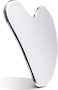 Nuanchu   Stainless Steel Gua Sha Tool (Heart model) with Travel Pouch
