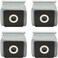 FEIP Vacuum Cleaner Bag, Practical Non-Woven Fabric Dust Bag Replacement Reusable 4PCS Washable for Hotel for Office for Household