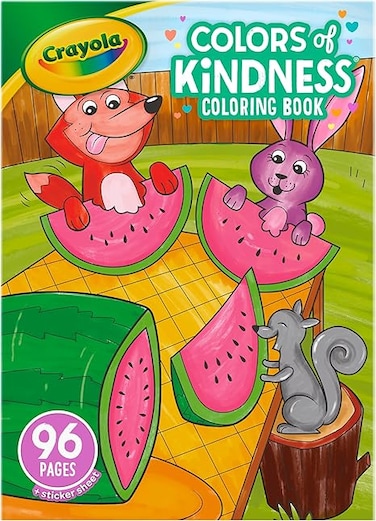 Colours of Kindness Colouring Book (48 Pages) - Colours and Images That Represent Good Feelings   Ideal for Kids Aged 3+