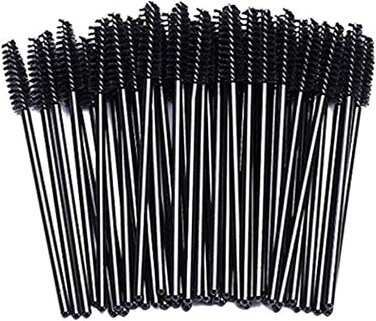 &ndash;   Disposable Mascara Brushes   100 Pieces   Black