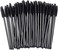 &ndash;   Disposable Mascara Brushes   100 Pieces   Black