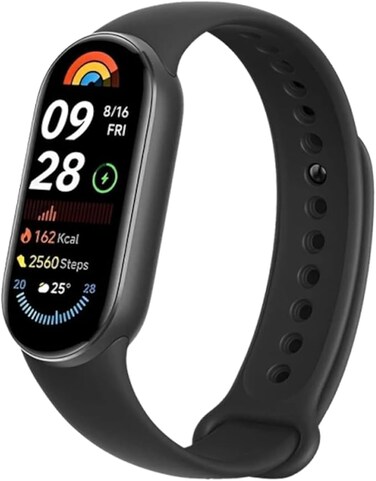 Smart Band 9 Midnight Black   1.62'' AMOLED display   Touchscreen, Multisport Tracker, Activity Tracker, Heart Rate Monitor   Bluetooth connectivity