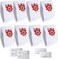 3D Airclean FJM Vacuum Cleaner Bags Compatible for Miele FJM Vacuum, Compact C2, Compact C1, Complete C1, S241, S290, S300i, S500, S700, S4, S6 Series, Including 8Pack FJM Dust Bags + 2 Set Filters