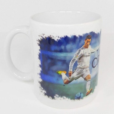the football player Cristiano Ronaldo's cup from Real Madrid