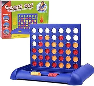 Connect 4 Game Children'S Educational Board Toys Baby Kids Math Toy Gift, One Size