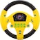 Steering Wheel for Children, Durable Steering Wheel Tool for Home (Yellow)