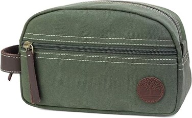 Timberland Men's Travel Kit Toiletry Bag Organizer, Canvas Travel Kit