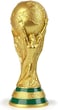 Golden Resin Football Trophy Replica (Color: 36CM)