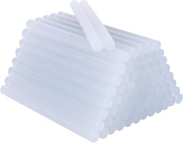 Hot Glue Sticks for Hot Glue Gun, 50 Pack 7mm x 100mm Hot Glue Gun Sticks - SGS Approved