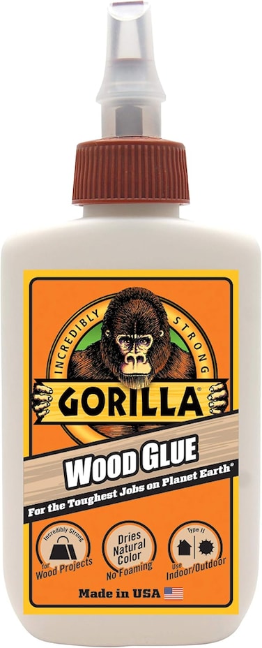 Wood Glue, 4 Ounce Bottle, (Pack of 1)