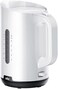 Braun Breakfast1 Collection Kettle 360 Degree Rotating Base Removable Limescale Filter 1.7L Capacity Bpa Free Wk1100Bk 2200W Plastic White, Wk1100Wh"Min 1 year manufacturer warranty
