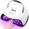 NAILGIRLS UV LED Nail Lamp, 168W Fast UV Light for Nails Gel Polish, Professional Curing with 4 Timer Setting Auto Sensor, LED Gel Nail Dryer for Fingernail and Toenail Home Salon Use, Nail Art Tools