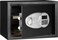 Steel Security Safe with Digital Keypad - Secure Money, Cash, Jewelry, ID Documents, 14 Litres, 35 cm W x 35 cm D x 25 cm H, Black