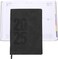 2025 Planner Notebook Monthly Daily Weekly Calendar Planner with Bookmarks Academic Time Management Organizer，For Diary Journal Agenda Office Work School Study Supplies (Black)