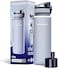 AQUAPHOR City Bottle 500ml Grey   Travel Water Bottle with Activated Carbon Filter   Filters Chlorine &amp; Impurities   Made of Tritan &amp; BPA-Free   Stay Hydrated On the Go!