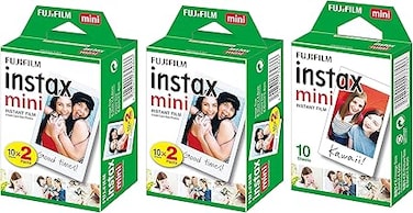 FujiFilm Instax Mini Instant Film, Pack of 5 x 10 Sheets - package may vary