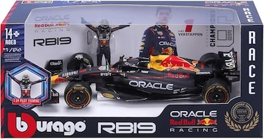 1:24 Race Oracle Red Bull Racing RB19 (2023) w/Figure