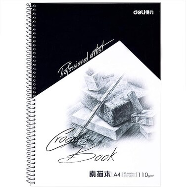 Sketchbook Spiral Bound Portable Art Supplies A4