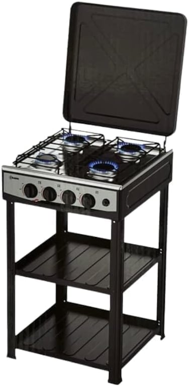 Generic Gas Stove 4 Burner With Stand Self Ignition Lighter موقد غاز 4 عين