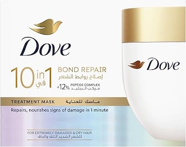 Dove Bond Intense Repair, Treatment Hair Mask, for healthy, vital and smooth hair, Bio Protein Care, Repairs, nourishes signs of damage in 1 minute, 265ml