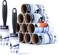 Baytion Extra-Sticky Lint Roller Kit, Refillable Lint Remover for Clothes(Total 360 Sheets + 2 Handles), Multiuse Cat Hair Remover Refill for Dust, Furniture, Pet Fluff Hair, Carpet, Bed